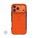 UAG รุ่น Civilian (Magsafe) - เคส iPhone 17 Pro Max - สี Orange