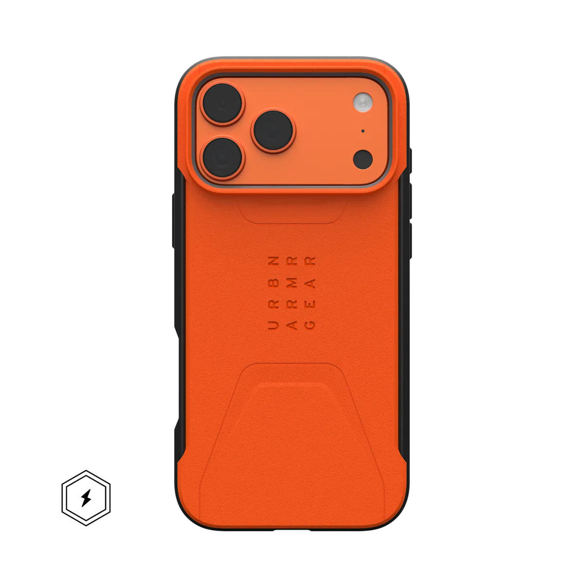 UAG รุ่น Civilian (Magsafe) - เคส iPhone 17 Pro Max - สี Orange