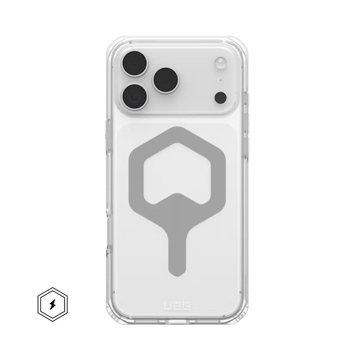 UAG รุ่น Plyo Pro - เคส iPhone 17 Pro Max - สี Ice/Silver