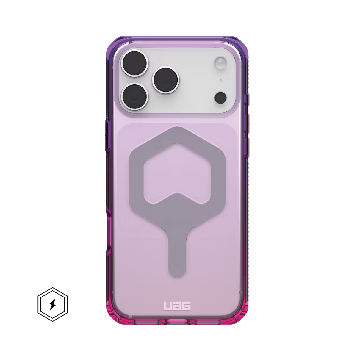 UAG รุ่น Plyo Pro - เคส iPhone 17 Pro Max - สี Purple/Pink Ombre