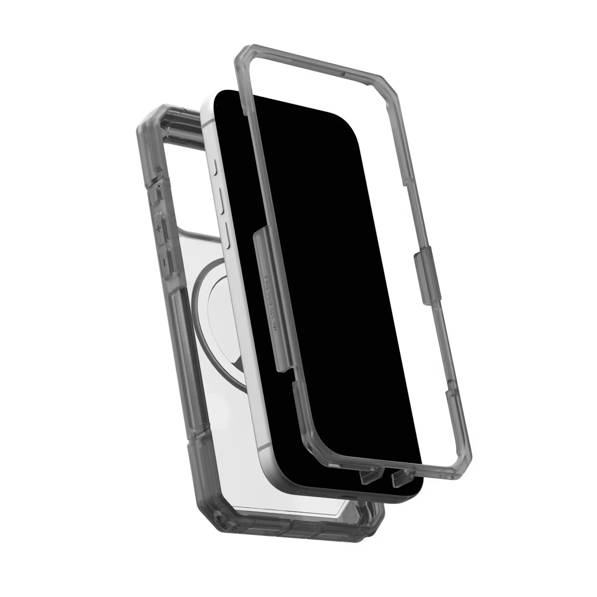 UAG รุ่น Trooper (Magsafe) - เคส iPhone 17 Pro Max - สี Clear/Ash