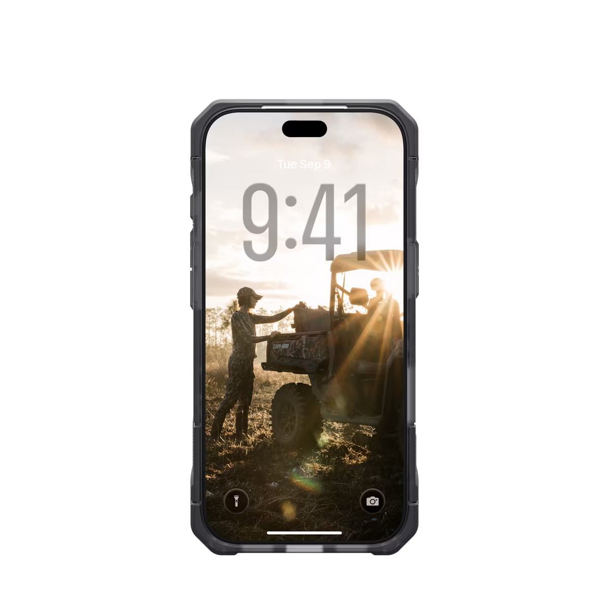UAG รุ่น Monarch Pro (No Cap) - เคส iPhone 17 Pro / 18 Pro - สี VEIL/Ash
