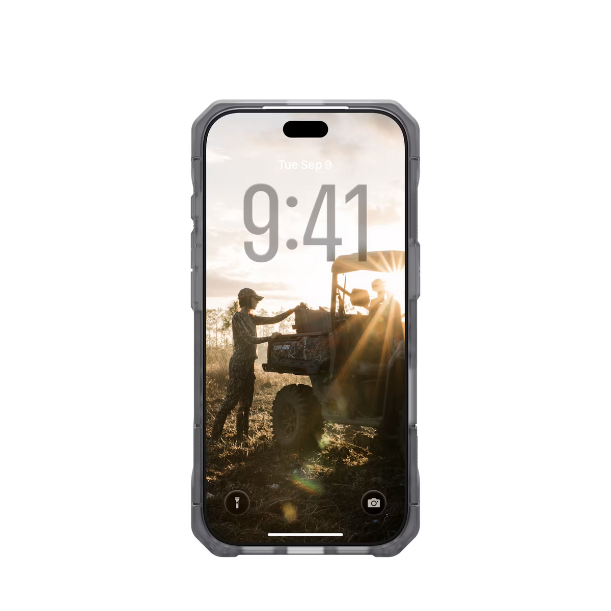 UAG รุ่น Monarch Pro (No Cap) - เคส iPhone 17 Pro / 18 Pro - สี VEIL/Ice