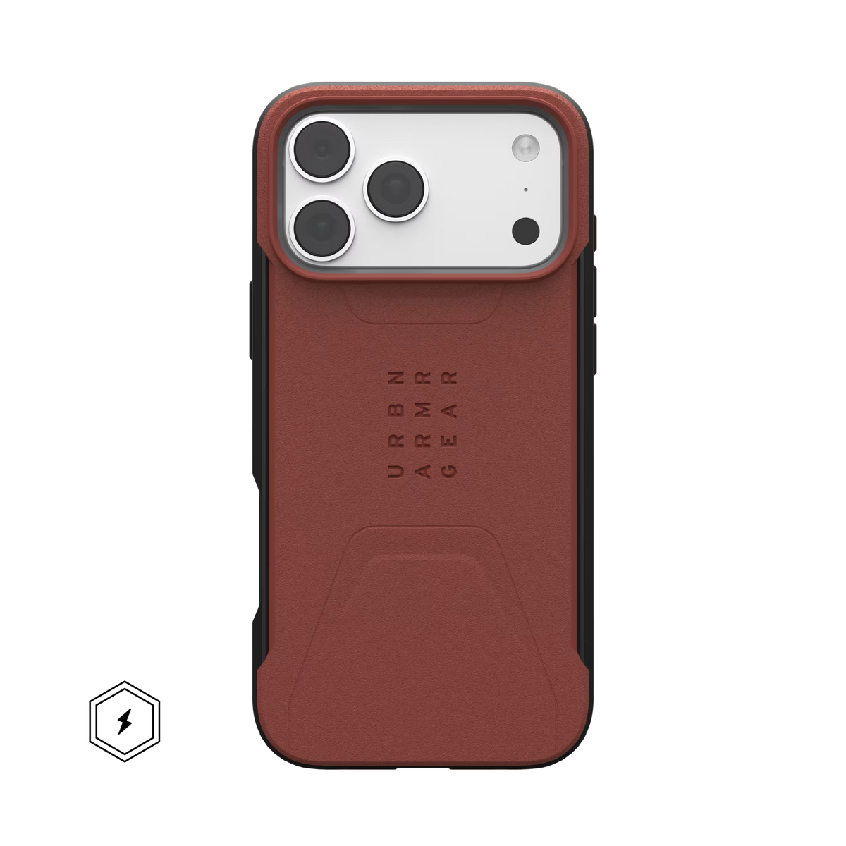 UAG รุ่น Civilian (Magsafe) - เคส iPhone 17 Pro Max / 18 Pro Max - สี Burgundy