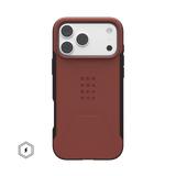 UAG รุ่น Civilian (Magsafe) - เคส iPhone 17 Pro Max / 18 Pro Max - สี Burgundy