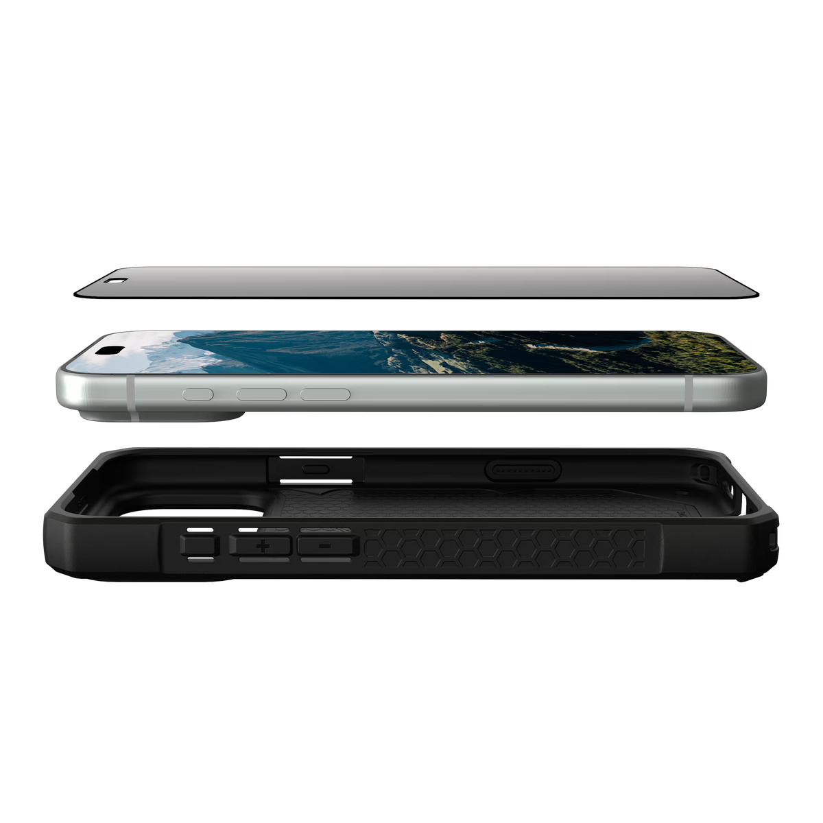 UAG รุ่น 2-Way Privacy Glass Shield - ฟิล์มกระจก iPhone 18 Pro Max