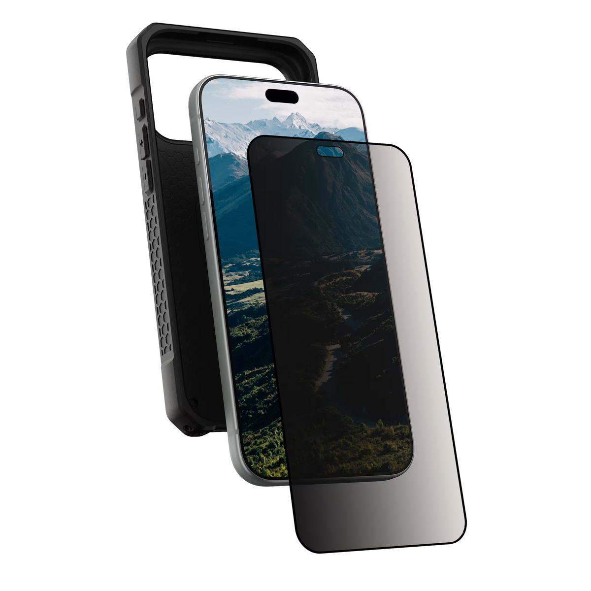 UAG รุ่น 2-Way Privacy Glass Shield - ฟิล์มกระจก iPhone 18 Pro Max