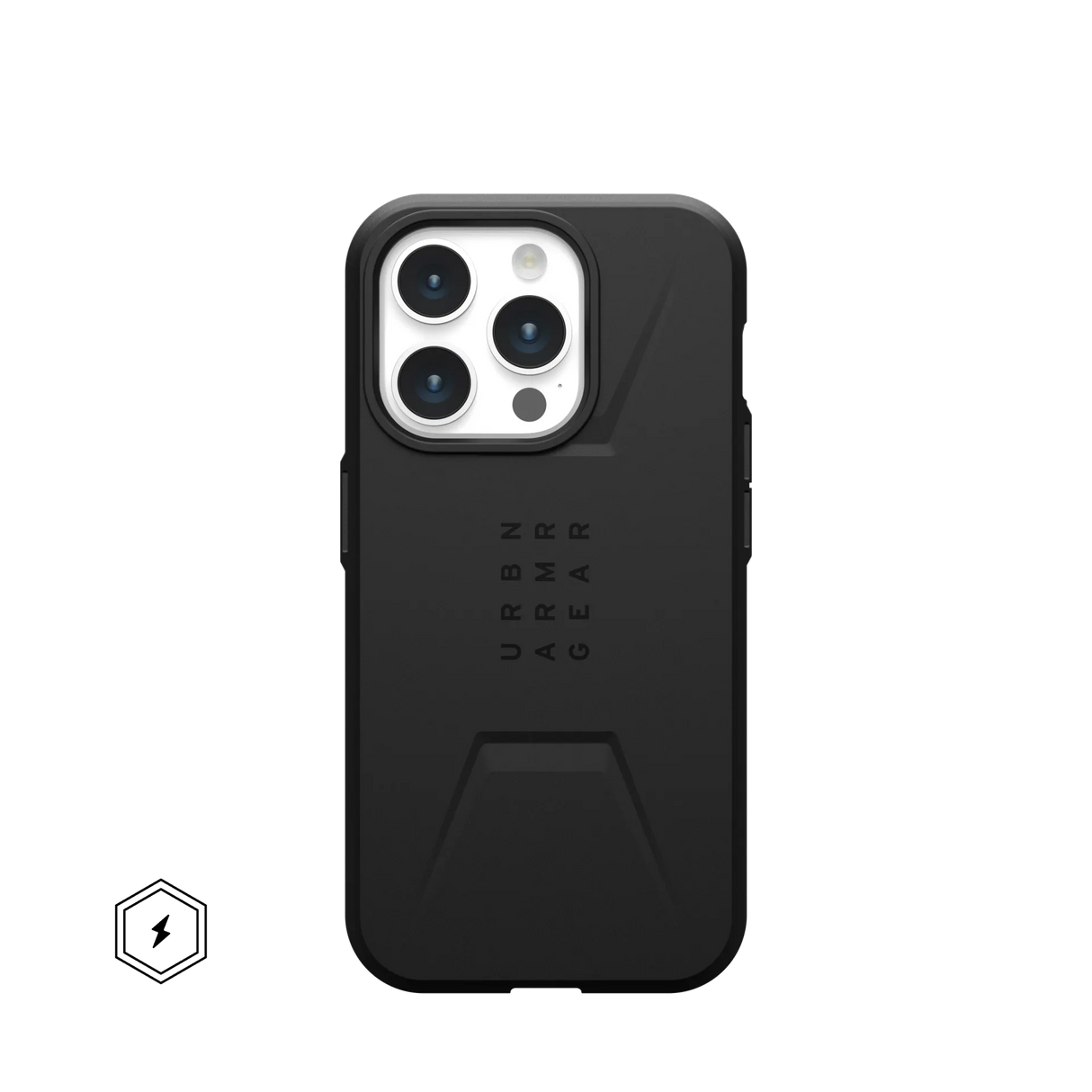 เคส UAG รุ่น Civilian MagSafe - iPhone 15 Pro Max - สี Black