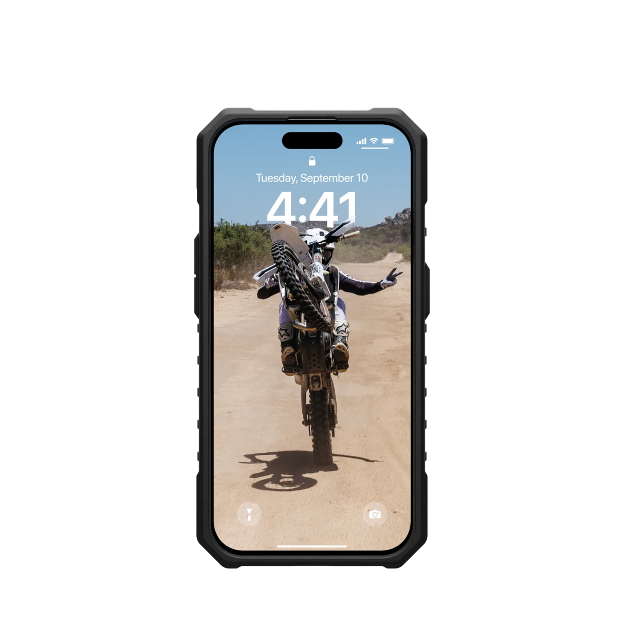 เคส UAG รุ่น Pathfinder MagSafe - iPhone 15 Pro - สี Cloud Blue
