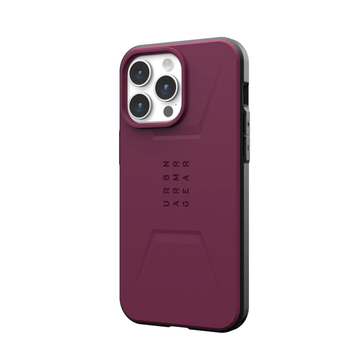 เคส UAG รุ่น Civilian MagSafe - iPhone 15 Pro Max - สี Bordeaux
