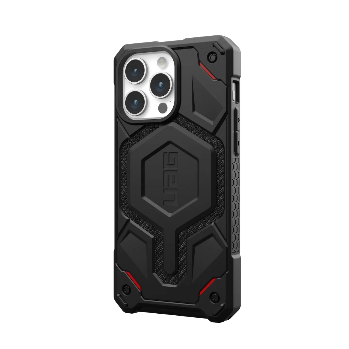 เคส UAG รุ่น Monarch Pro - iPhone 15 Pro Max - สี Kevlar Black