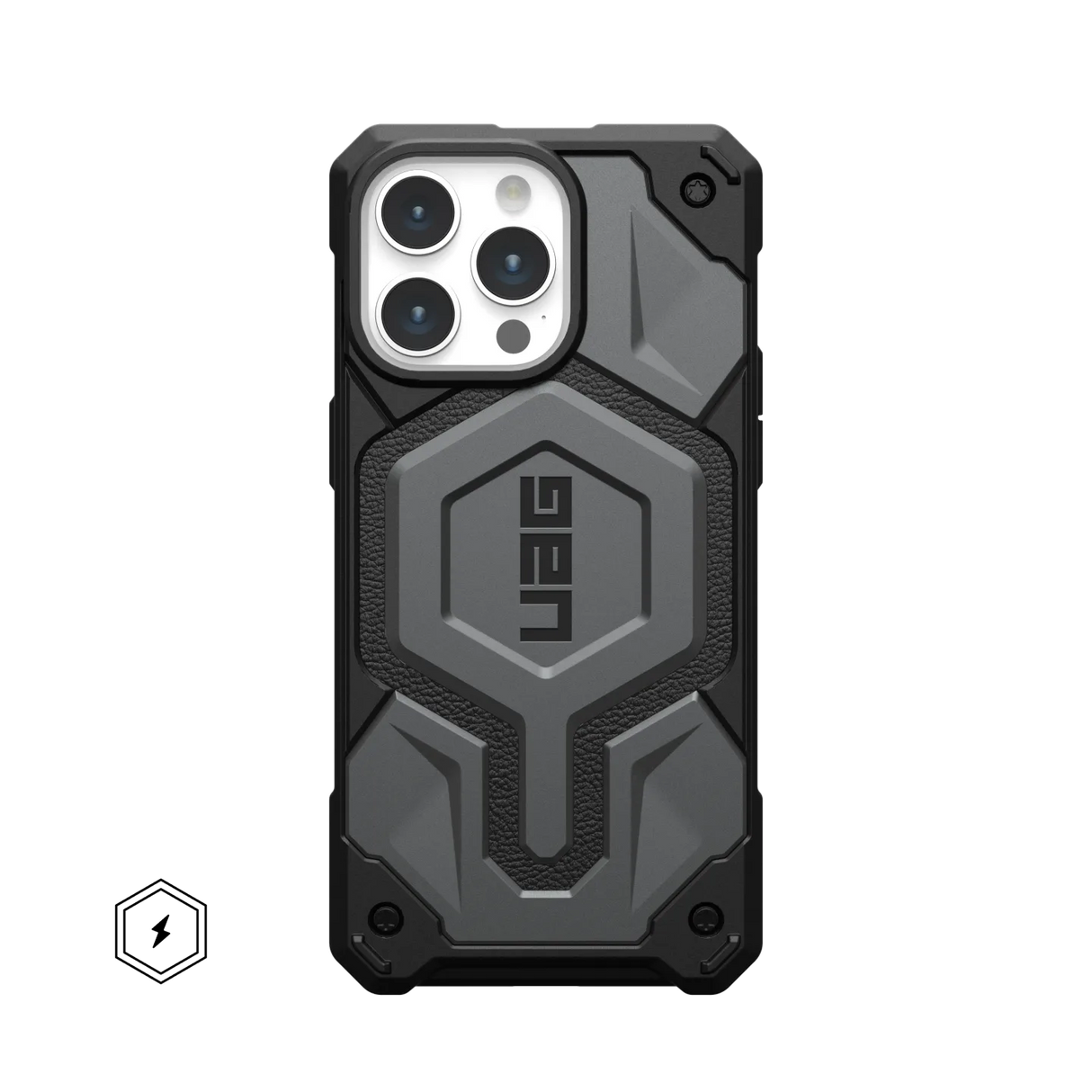 เคส UAG รุ่น Monarch Pro - iPhone 15 Pro Max - สี Silver