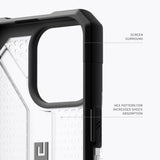 เคส UAG รุ่น Plasma - iPhone 15 Pro Max - สี Ice