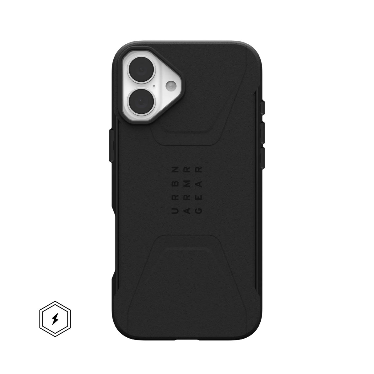 เคส UAG รุ่น Civilian Magsafe - iPhone 16 Plus - สี Black