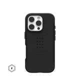 เคส UAG รุ่น Civilian Magsafe - iPhone 16 Pro - สี Black