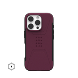 เคส UAG รุ่น Civilian Magsafe - iPhone 16 Pro - สี Bordeaux