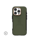 เคส UAG รุ่น Civilian Magsafe - iPhone 16 Pro - สี Olive Darb