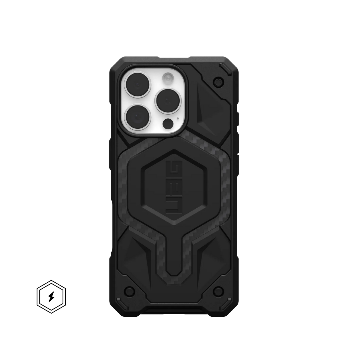 UAG รุ่น Monarch Pro - เคส iPhone 16 Pro - สี Carbon Fiber