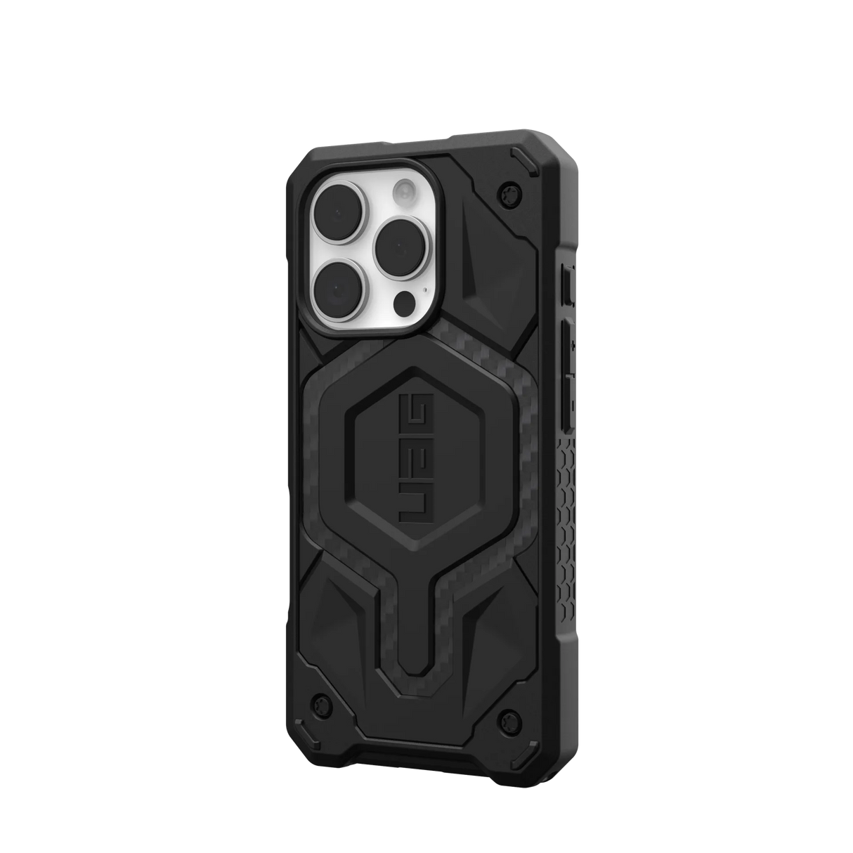 UAG รุ่น Monarch Pro - เคส iPhone 16 Pro - สี Carbon Fiber
