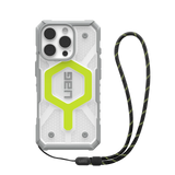 UAG รุ่น Pathfinder Clear Magsafe Bundle – เคส iPhone 16 Pro – สี Active Neon/Lanyard