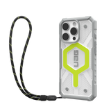 UAG รุ่น Pathfinder Clear Magsafe Bundle – เคส iPhone 16 Pro – สี Active Neon/Lanyard
