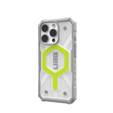 UAG รุ่น Pathfinder Clear Magsafe - เคส iPhone 16 Pro - สี Active Neon