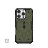 UAG รุ่น Pathfinder Magsafe – เคส iPhone 16 Pro – สี Olive Drab