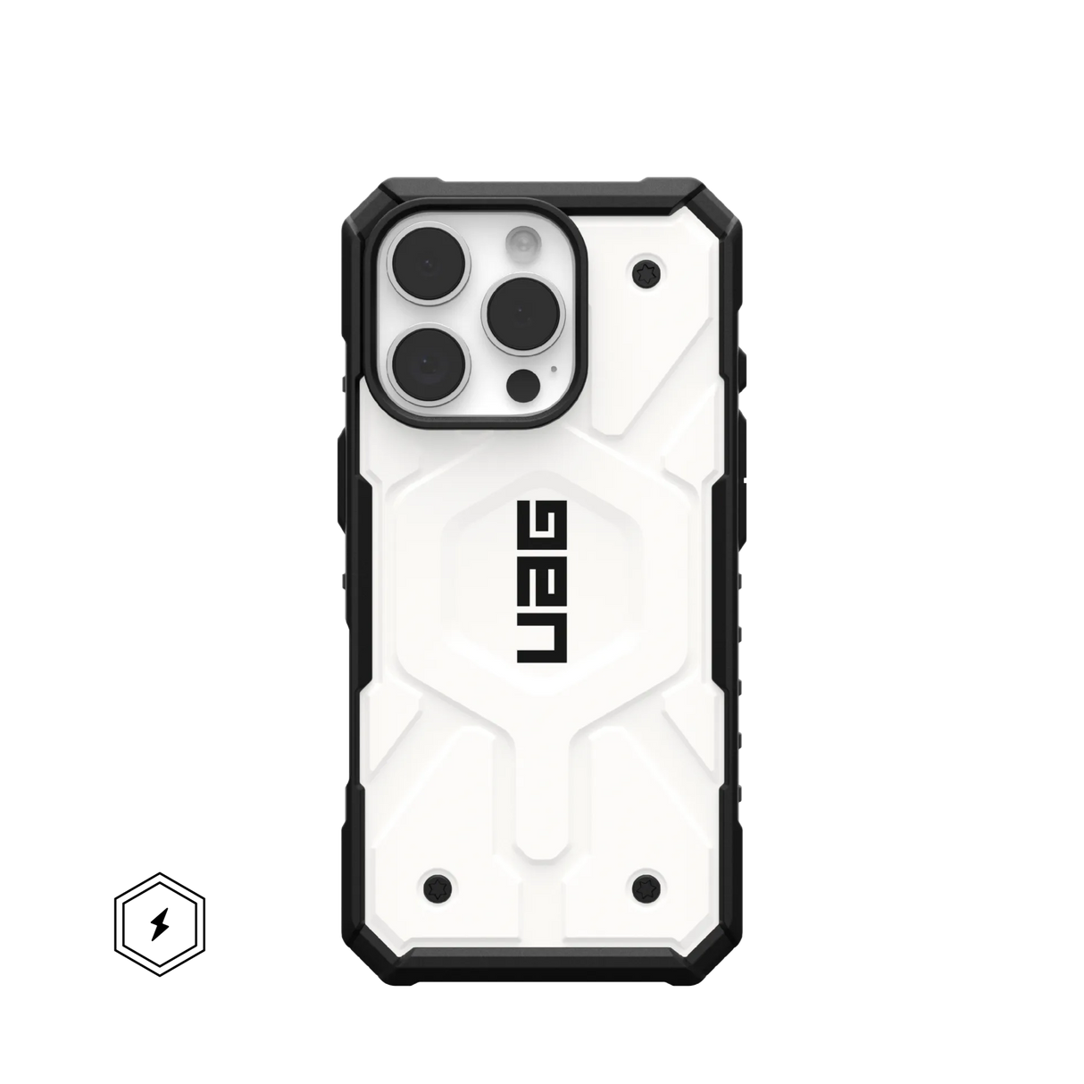 UAG รุ่น Pathfinder Magsafe – เคส iPhone 16 Pro – สี White