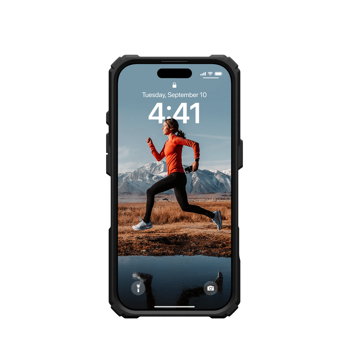 UAG รุ่น Plasma XTE Magsafe – เคส iPhone 16 Pro – สี Black/Orange