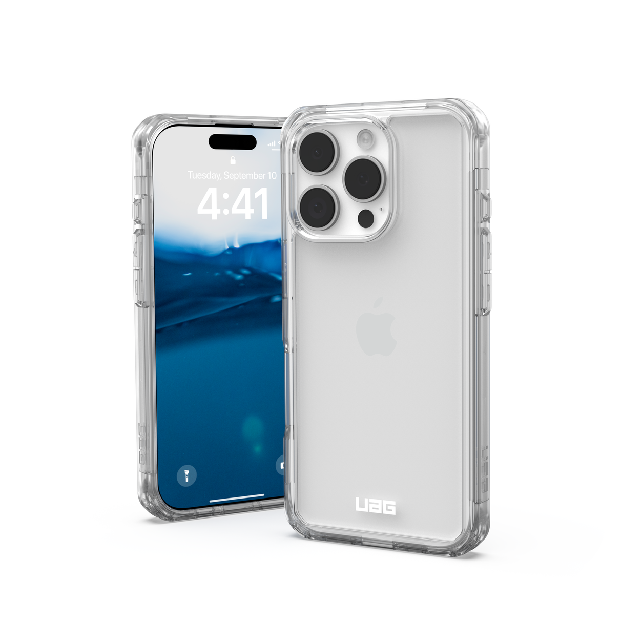 UAG รุ่น Plyo - เคส iPhone 16 Pro - สี Ice