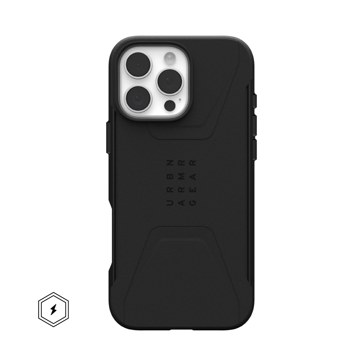 เคส UAG รุ่น Civilian Magsafe - iPhone 16 Pro Max - สี Black