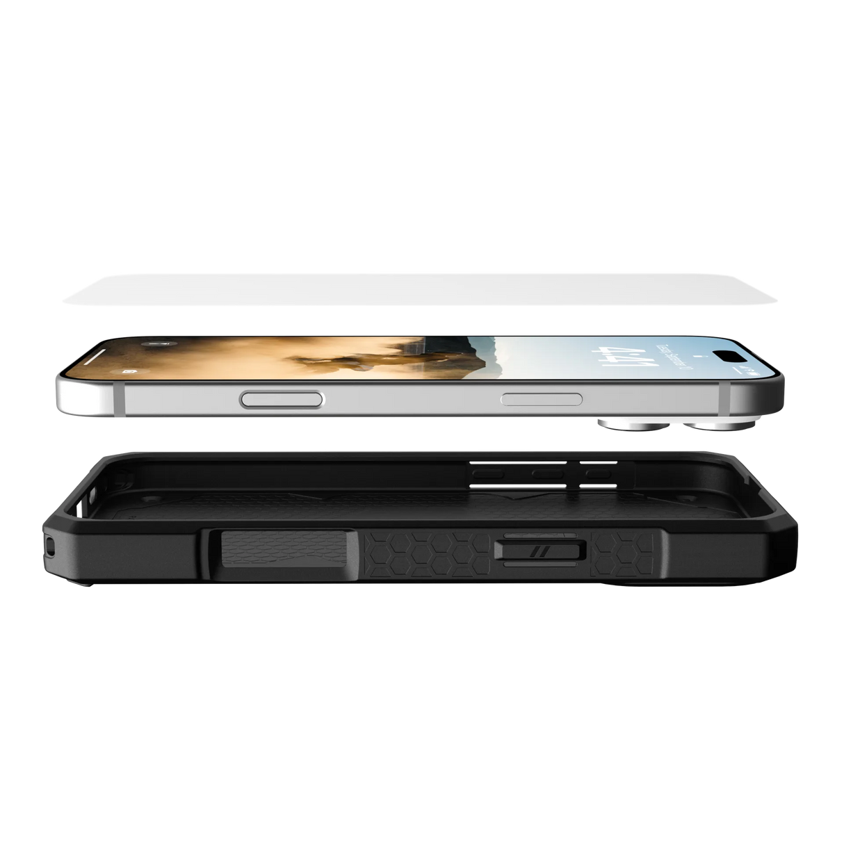 ฟิล์มกระจก UAG รุ่น Glass Shield Ultra - iPhone 16 Pro Max - สี Clear