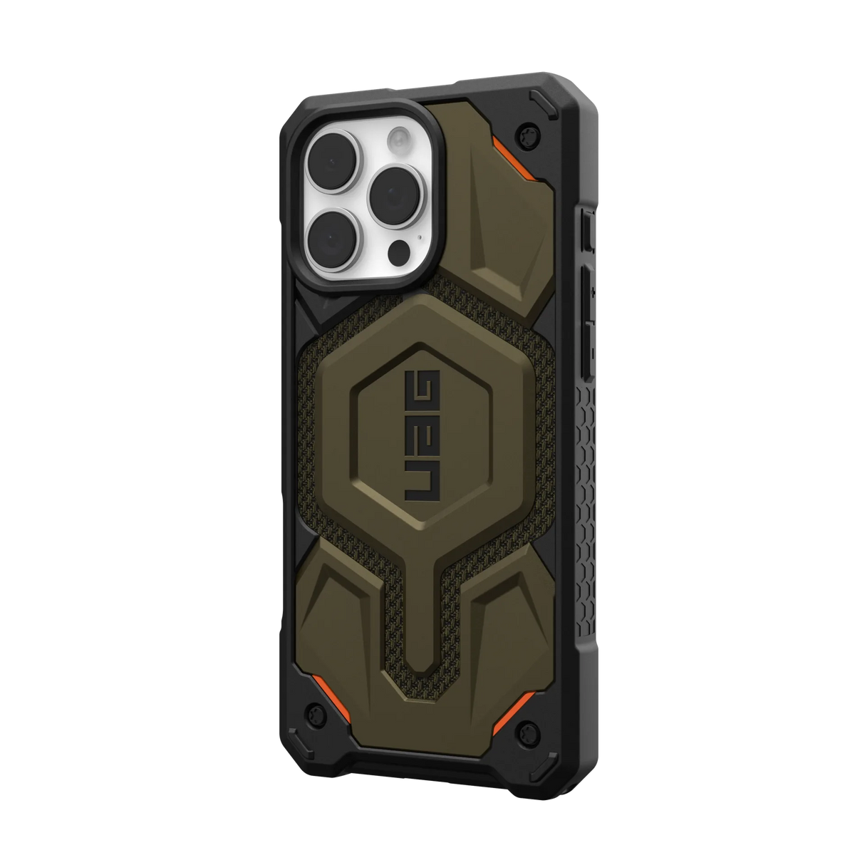 UAG รุ่น Monarch Pro - เคส iPhone 16 Pro Max - สี Kevlar Element Green