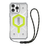 UAG รุ่น Pathfinder Clear Magsafe Bundle - เคส iPhone 16 Pro Max - สี Active Neon/Lanyard