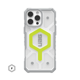 UAG รุ่น Pathfinder Clear Magsafe - เคส iPhone 16 Pro Max - สี Active Neon