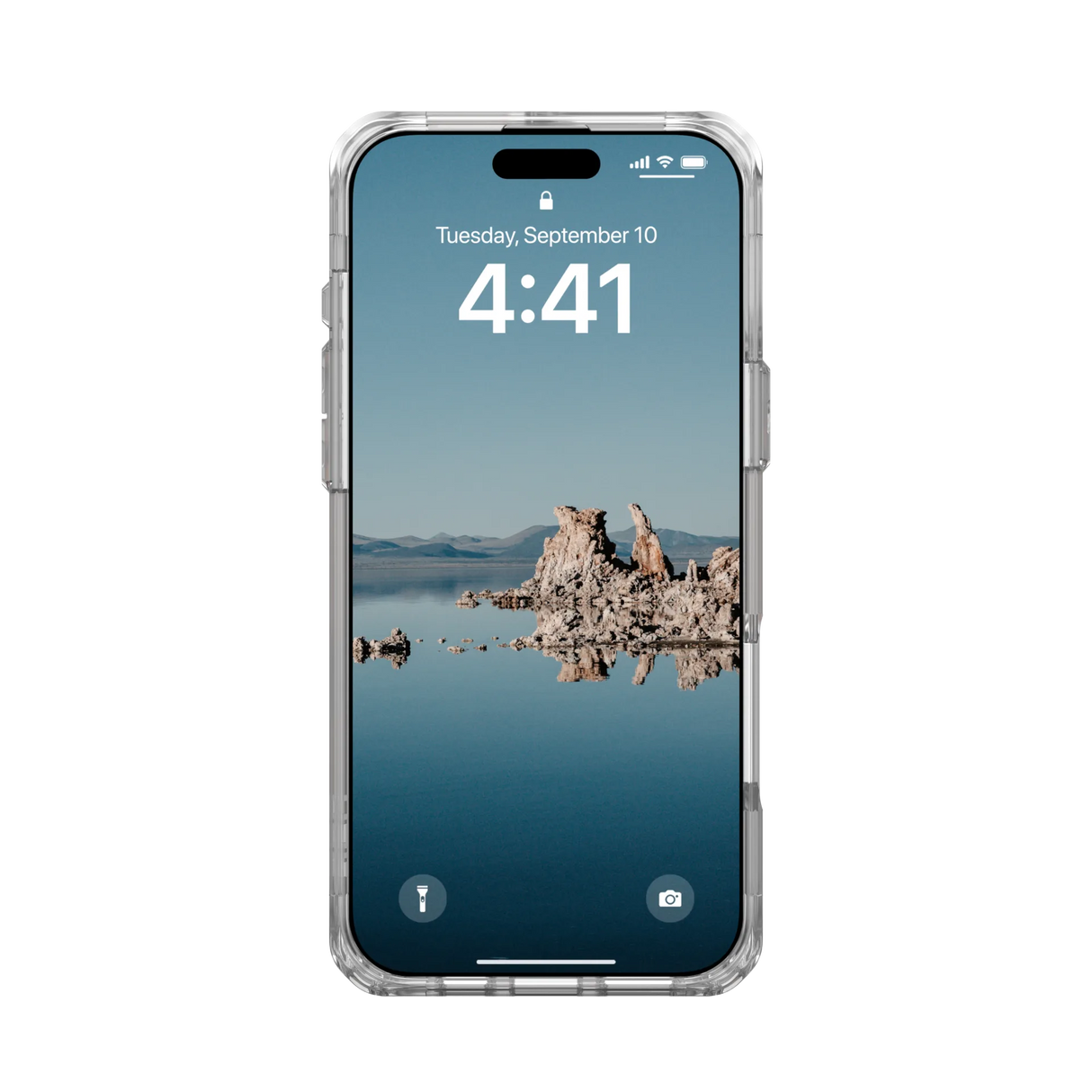 UAG รุ่น Plyo Magsafe – เคส iPhone 16 Pro Max – สี Ice/Rose Gold