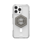 UAG รุ่น Plyo Magsafe Bundel – เคส iPhone 16 Pro Max – สี Ice White/Titanium Stand