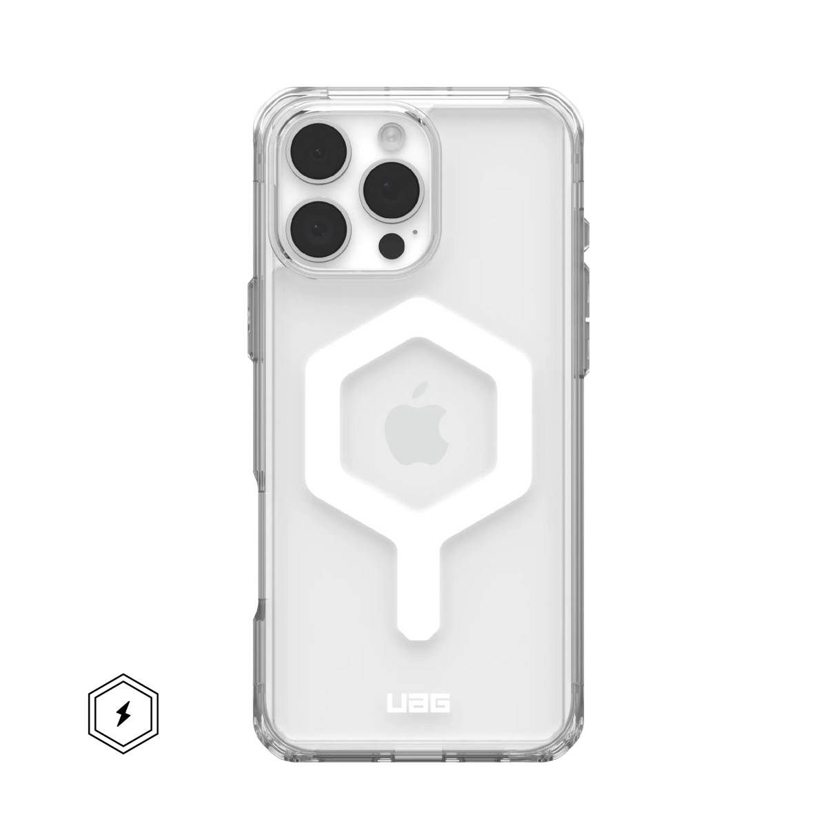 UAG รุ่น Plyo Magsafe – เคส iPhone 16 Pro Max – สี Ice/White