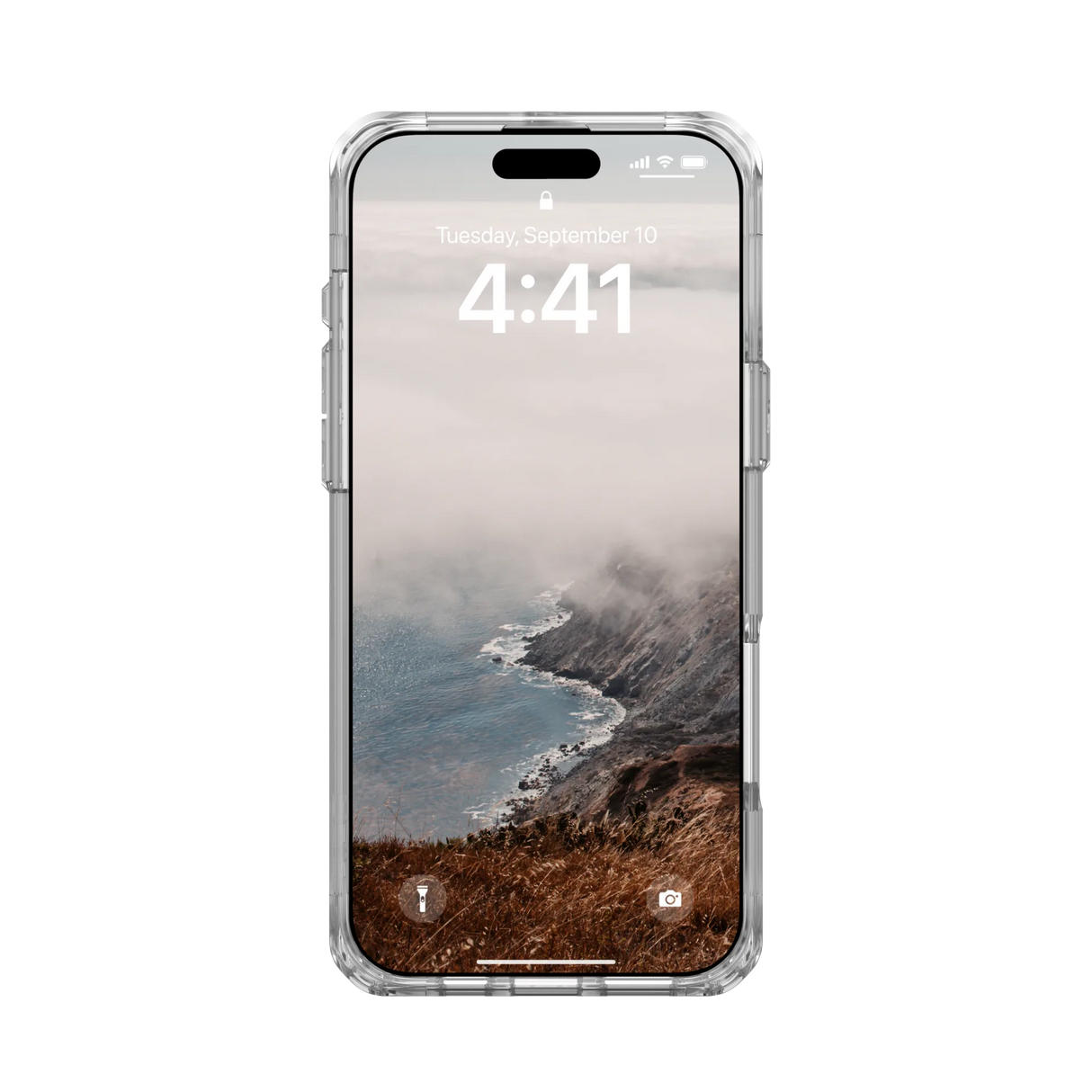 UAG รุ่น Plyo XTE Magsafe – เคส iPhone 16 Pro Max – สี Clear/Titanium