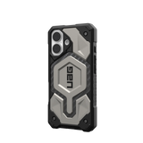 UAG รุ่น Monarch Pro - เคส iPhone 16 - สี Titanium