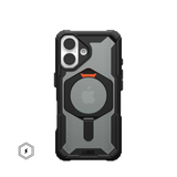 UAG รุ่น Plasma XTE Magsafe – เคส iPhone 16 – สี Black/Orange