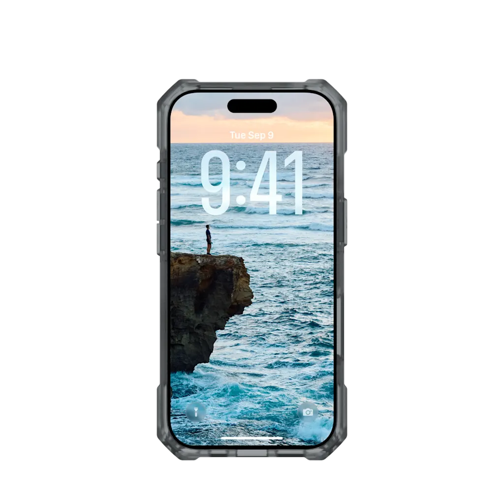 UAG รุ่น Essential Armor (MagSafe) - เคส iPhone 17 - สี Ash