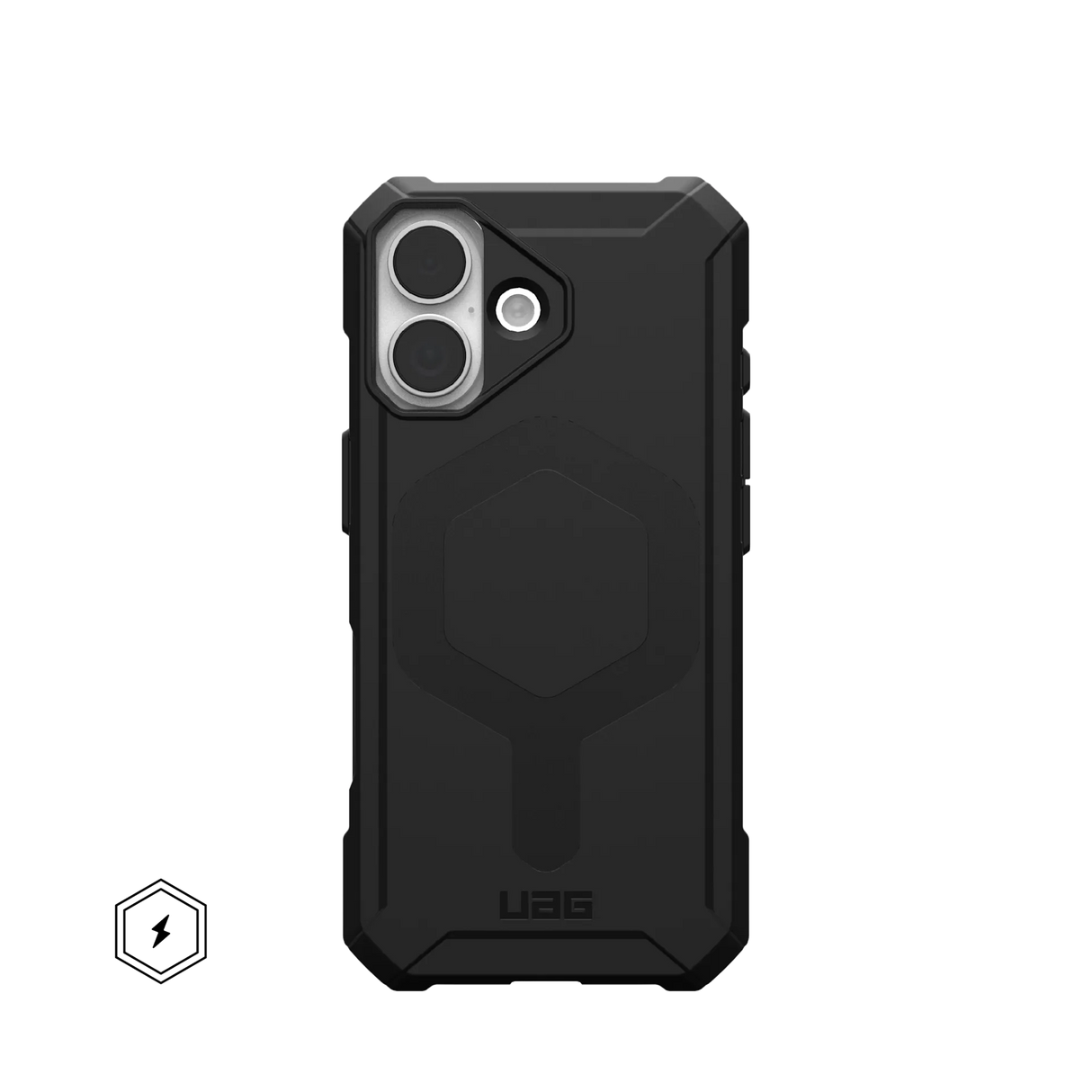 UAG รุ่น Essential Armor (MagSafe) - เคส iPhone 17 - สี Black