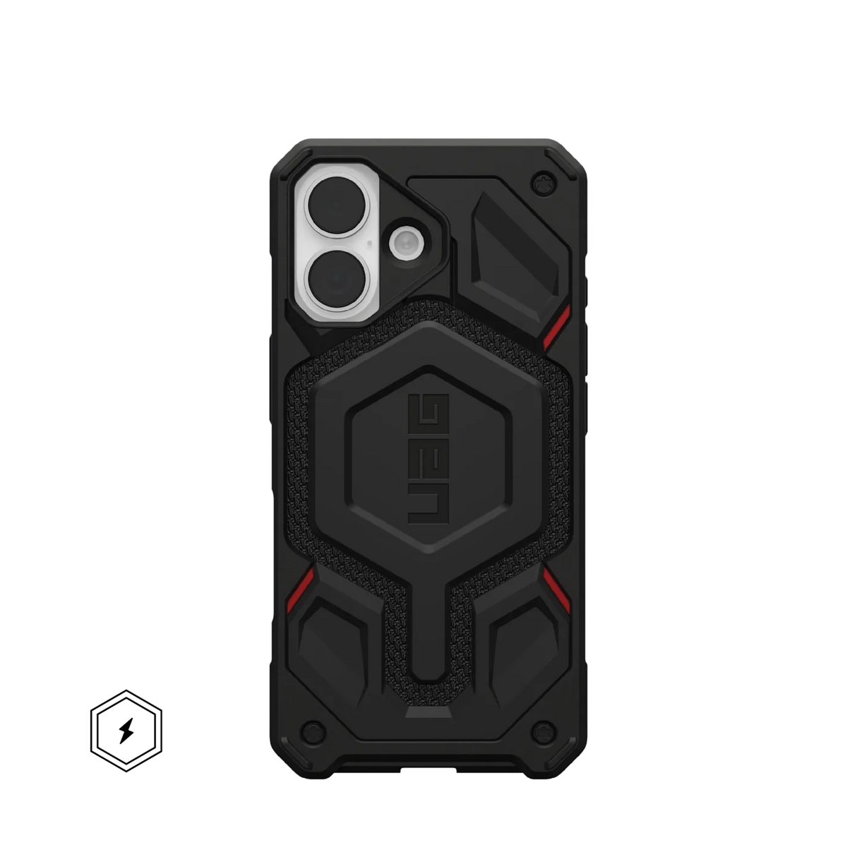 UAG รุ่น Monarch Pro - เคส iPhone 17 - สี Kevlar Black
