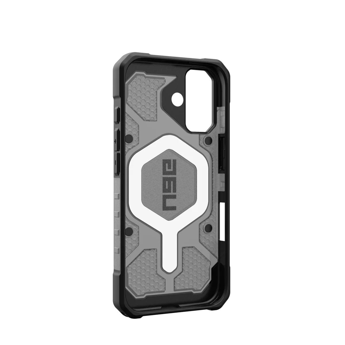 UAG รุ่น Pathfinder Clear (Magsafe) - เคส iPhone 17 - สี Ash/Black
