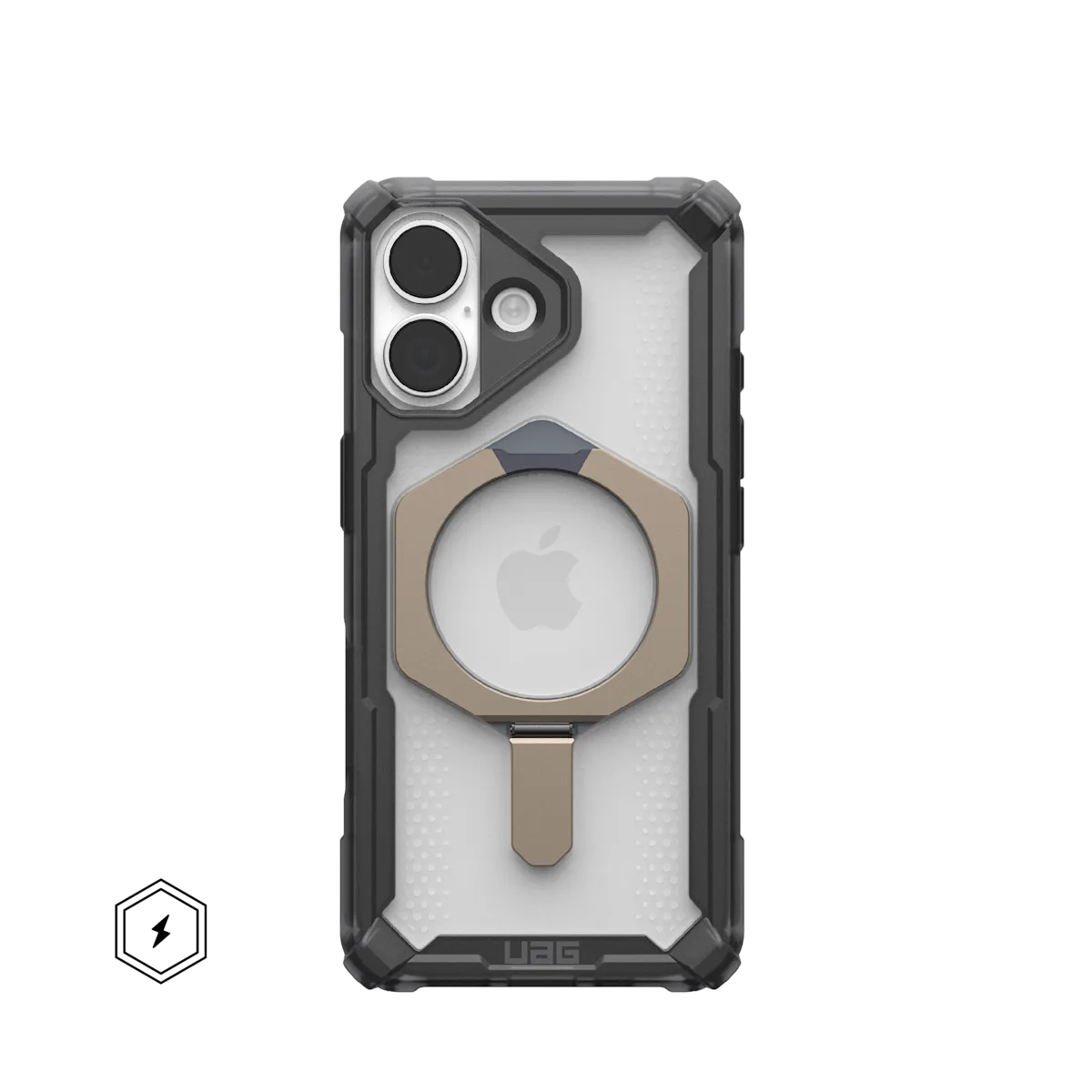 UAG รุ่น Plasma XTE (Magsafe) - เคส iPhone 17 - สี Ash/Titanium