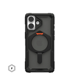 UAG รุ่น Plasma XTE (Magsafe) - เคส iPhone 17 - สี Black/Pop Orange