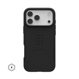 UAG รุ่น Civilian (Magsafe) - เคส iPhone 17 Pro Max - สี Black