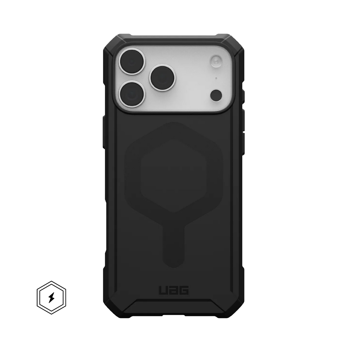 UAG รุ่น Essential Armor (MagSafe) - เคส iPhone 17 Pro Max - สี Black