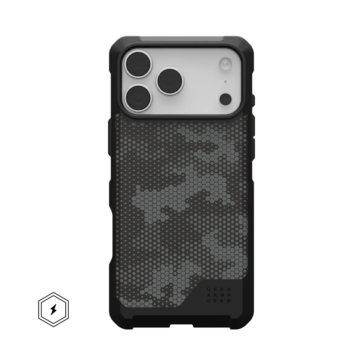 UAG รุ่น Metropolis LT (MagSafe) - เคส iPhone 17 Pro Max - สี Micro Hex Camo Graphite